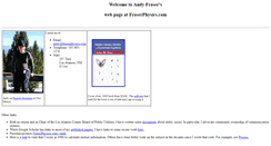 Desktop Screenshot of fraserphysics.com